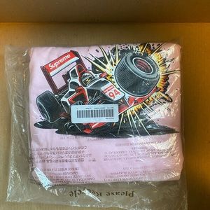 Supreme Crash Tee Pink Large FW21